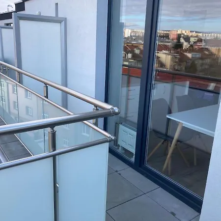 Star With Terrace 6d Apartman Brünn (Brno)